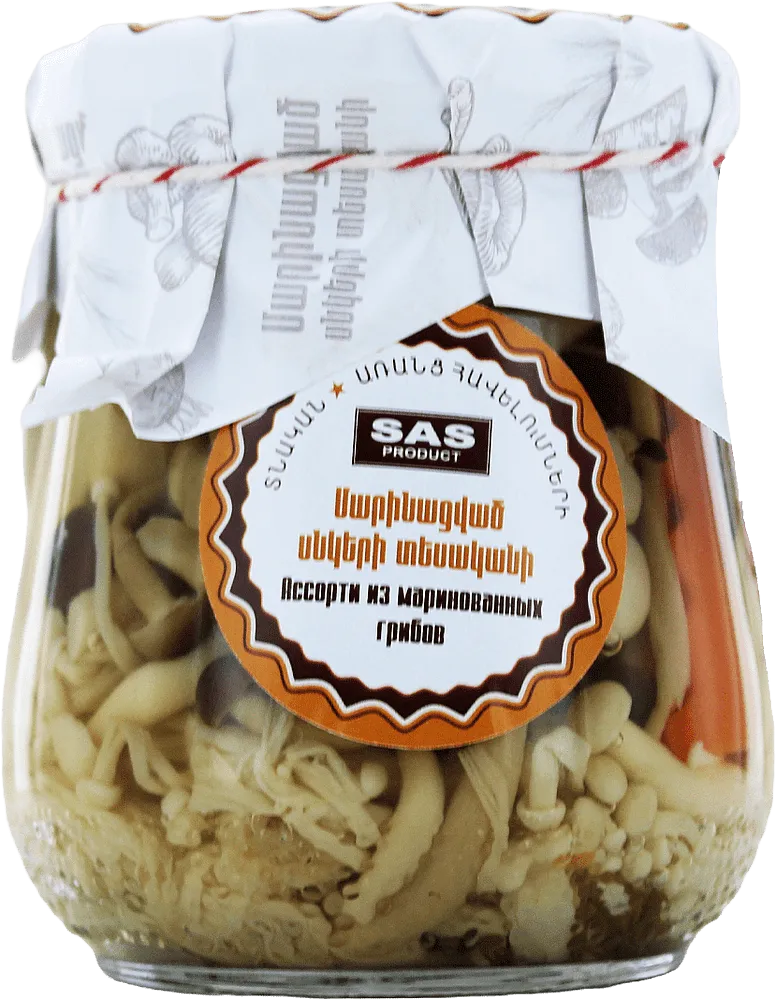 Սնկերի խառնուրդ մարինացված «SAS Product» 270գ