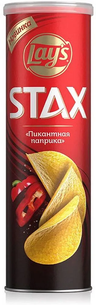 Paprica chips "Lay's Stax" 140g
