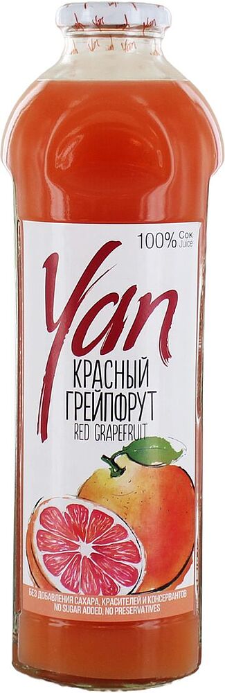 Juice "Yan" 930ml Red grapefruit
