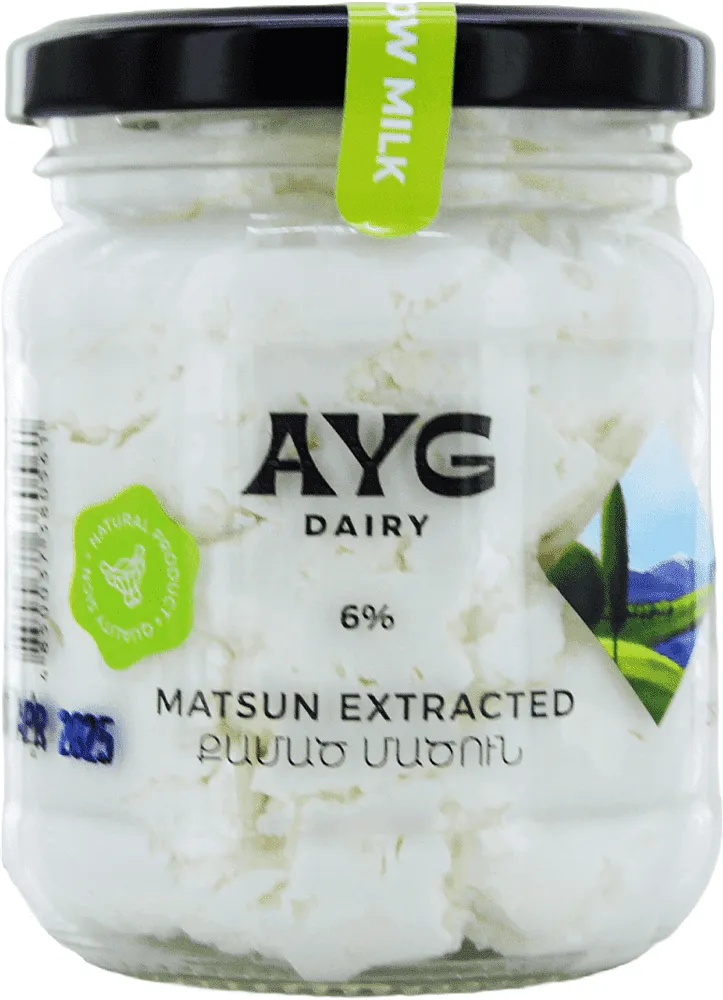 Strained matsoun "Ayg" 250g, fat content: 6%
