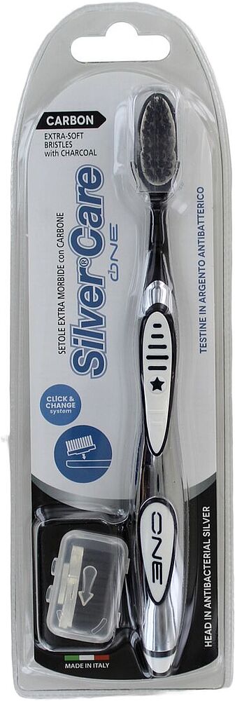 Зубная щетка "Silver Care Carbon Soft"