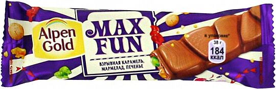 Շոկոլադ «Alpen Gold Max Fun» 38գ