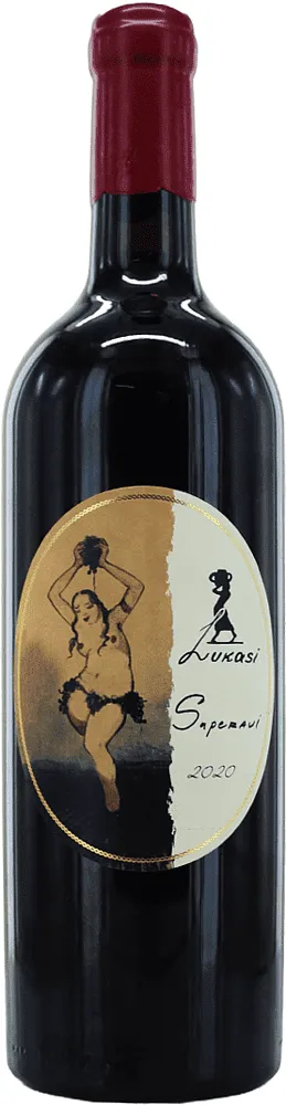 Red wine "Lukasi Saperavi" 0.75l