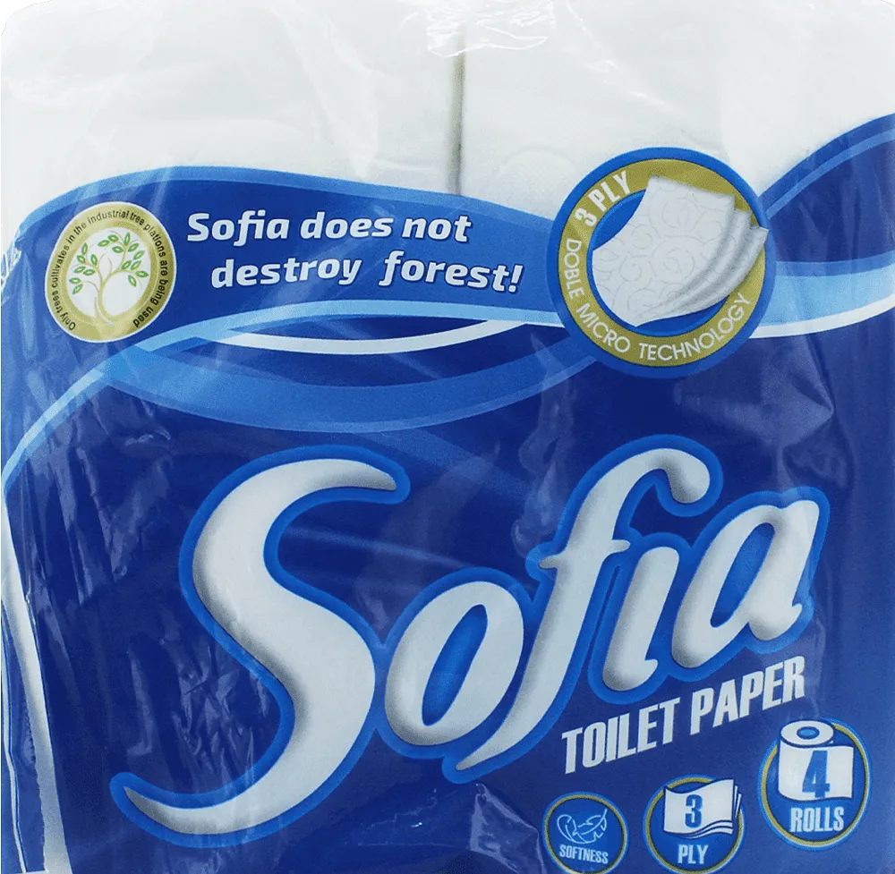 Զուգարանի թուղթ «Sofia» 4 հատ

