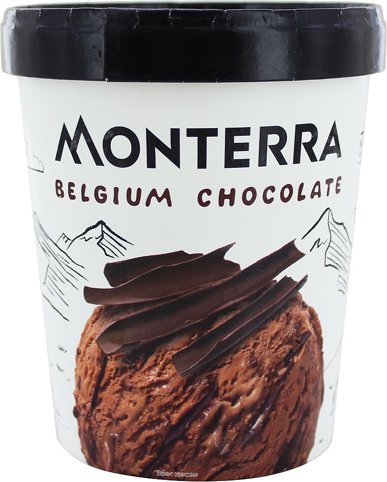 Պաղպաղակ շոկոլադե «Monterra» 276գ