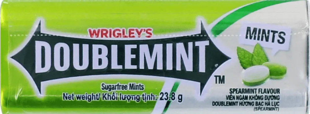 Breath freshening spearmint flavor candy "Wrigley's" 23.8g