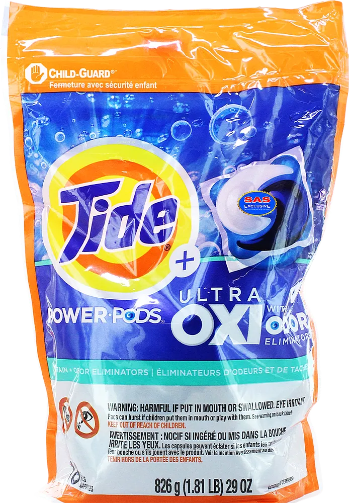 Universal washing capsules "Tide Ultra Oxi" 18 pcs
