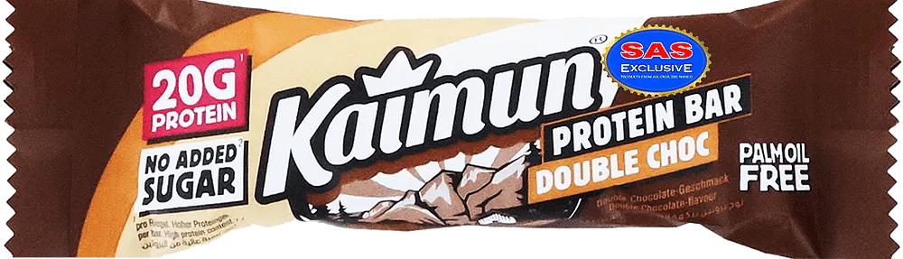 Սպիտակուցային բատոն կաթնային շոկոլադով «Kaimun Double Choc» 55գ
