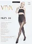 Black tights "Viva Skin 40 Den 5-XL"