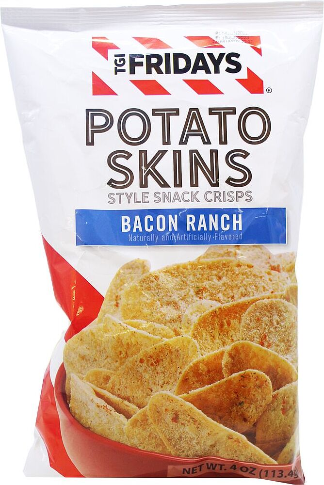 Չիպս «Fridays Potato Skins» 113.4գ Բեկոն