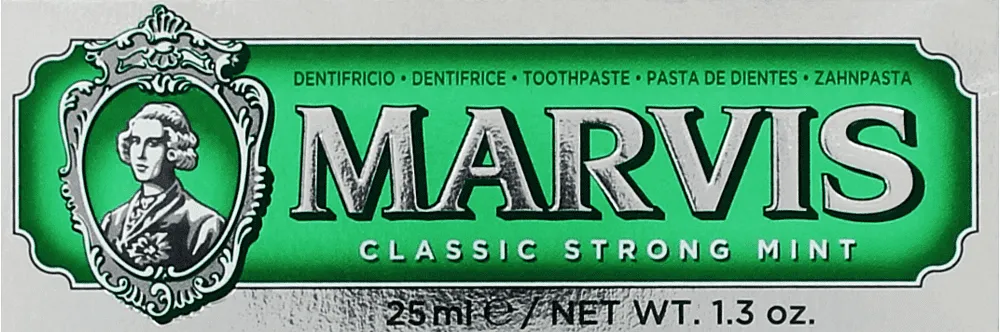 Toothpaste "Marvis Classic Strong Mint" 25ml
