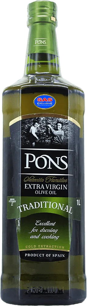 Olive oil "Pons Extra Virgin" 1l
