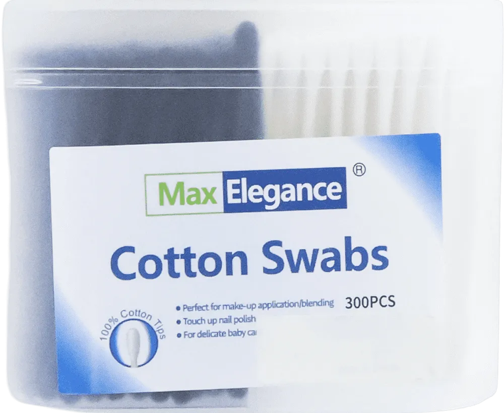 Cotton buds "Max Elegance" 300 pcs
