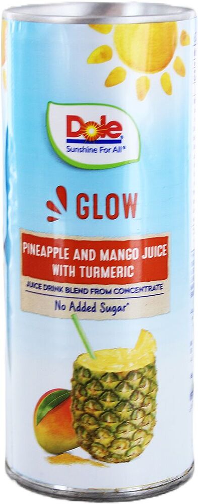 Juice "Dole" 230ml Pineapple & Mango