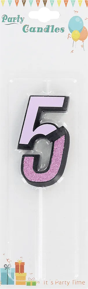 Մոմ ծննդյան «Party Candles» N5 
