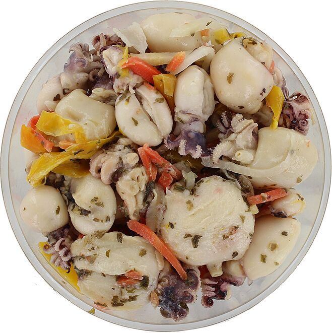 Cuttlefish with vegetables 