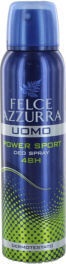 Дезодорант аэрозольный "Felce Azzurra Power Sport" 150мл