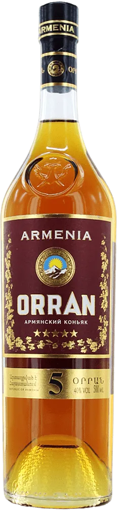 Կոնյակ «Օրրան 5*» 0․5լ
