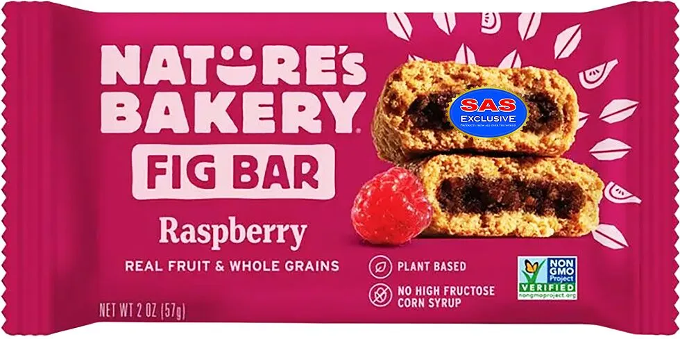 Печенье с малиновой начинкой "Nature's Bakery Fig Bar" 57г