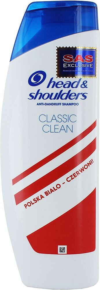 Shampoo "Head & Shoulders Classic Clean" 400ml