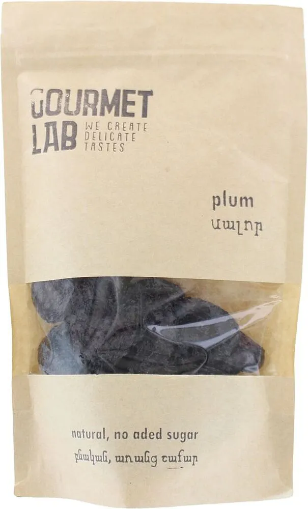 Dired plum "Gourmet Lab" 200g 
