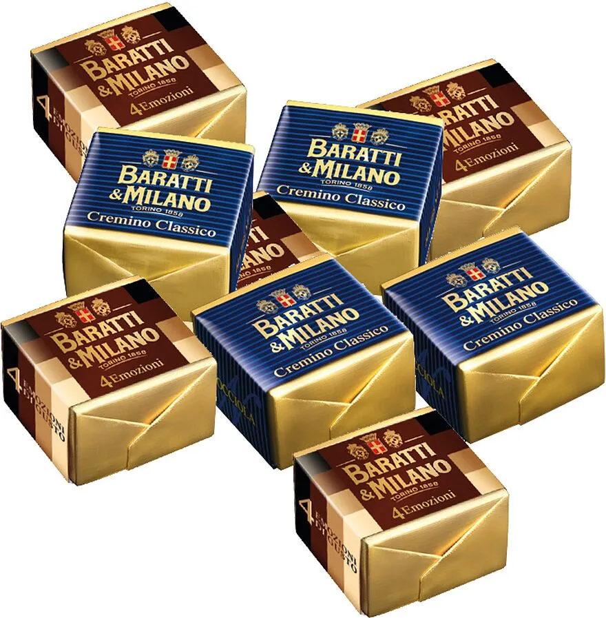 Chocolate candies "Baratti & Milano Cremino"
