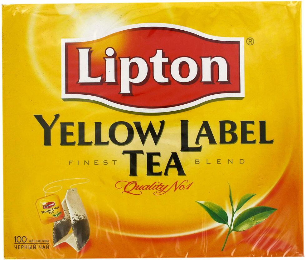 Black tea "Lipton Yellow Label Tea" 200g