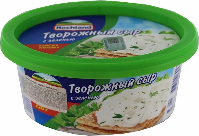 Curd cheese with greens "Hochland" 220g