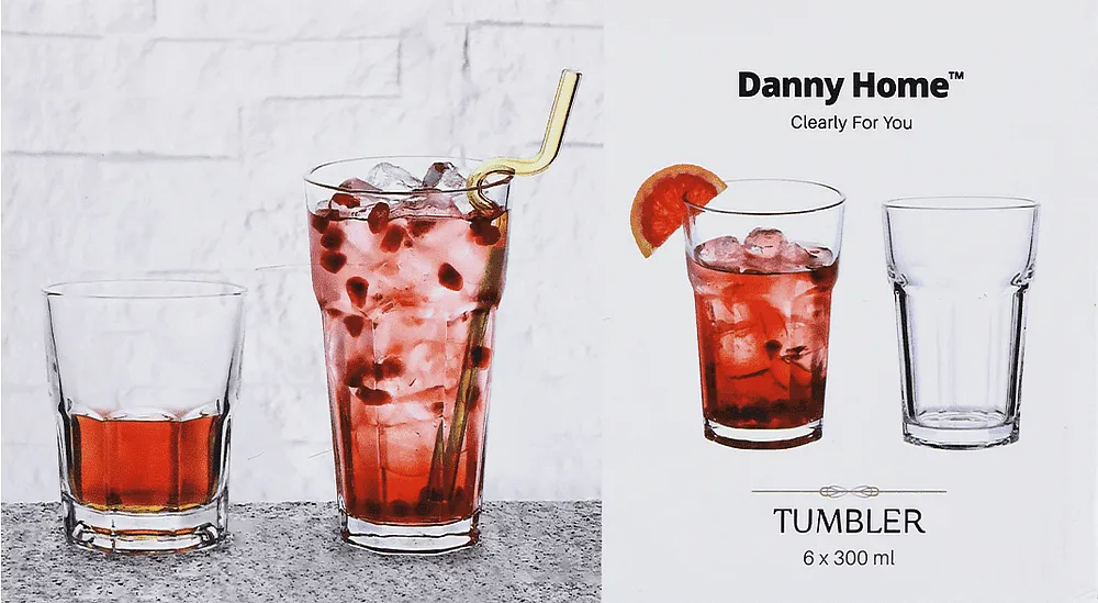 Բաժակ «Danny Home» 6 հատ
