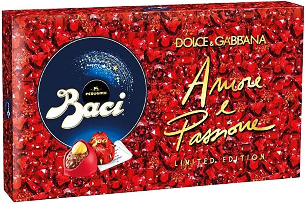 Набор шоколадных конфет "Baci Perugina Dolce & Gabbana Amore & Pasione" 150г