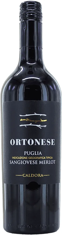 Red wine "Ortonese Puglia Sangiovese Merlot" 0.75l