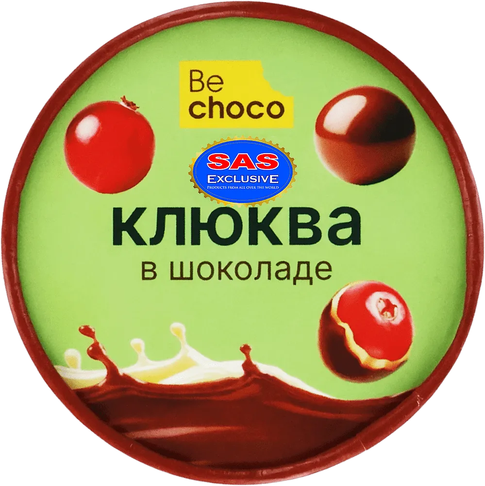 Cranberry in milk chocolate "Be Choco Cranberry" 130g
