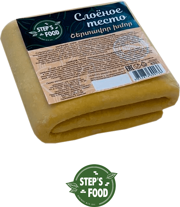 Puff pastry "Step's Food" 450g