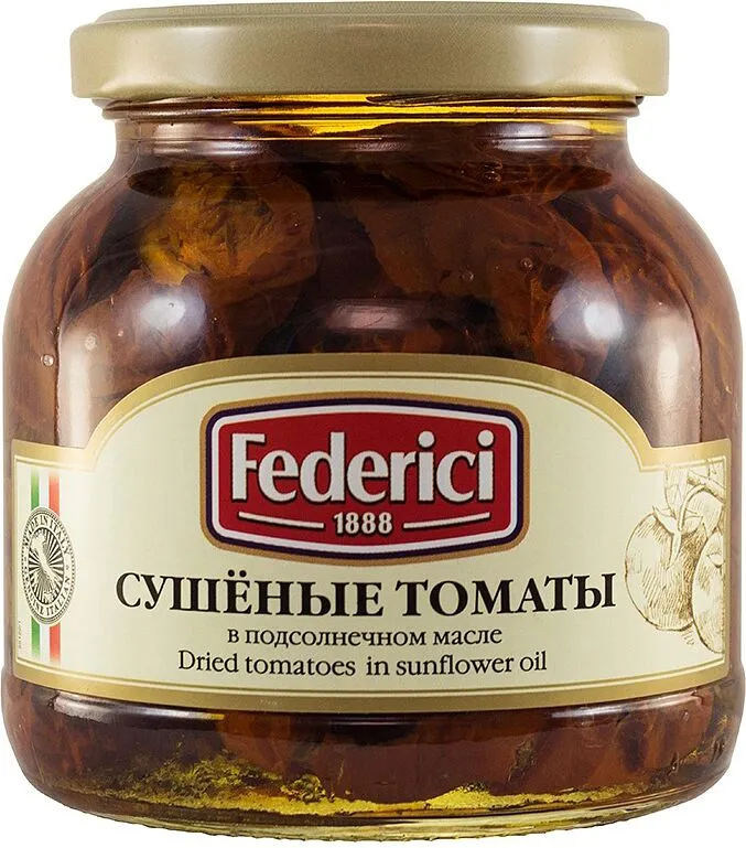 Dried tomatoes in oil "Federici" 280g
