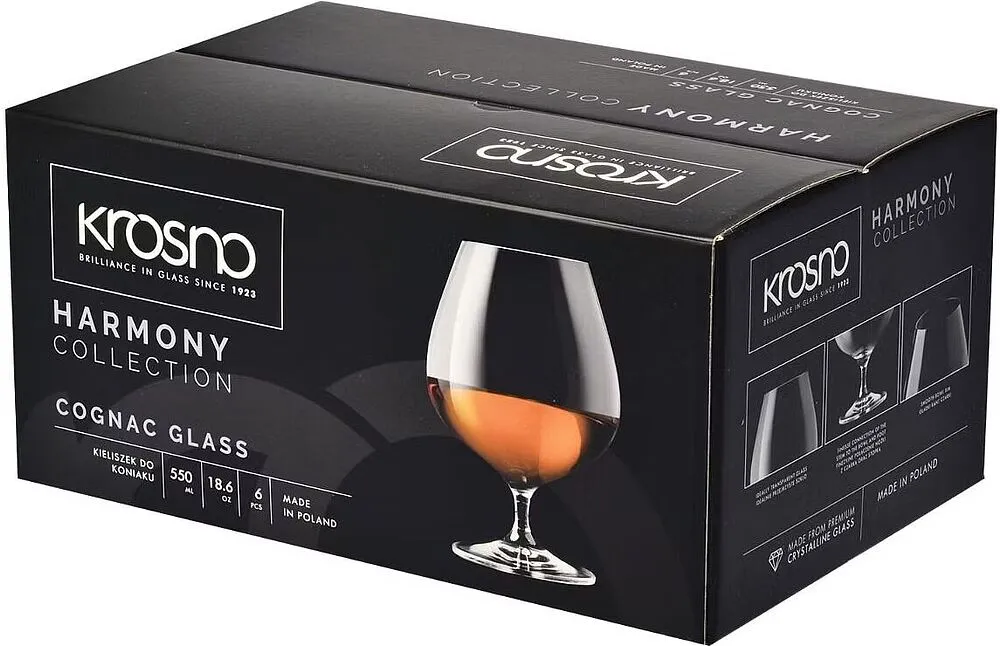 Glass "Krosno" 6 pcs
