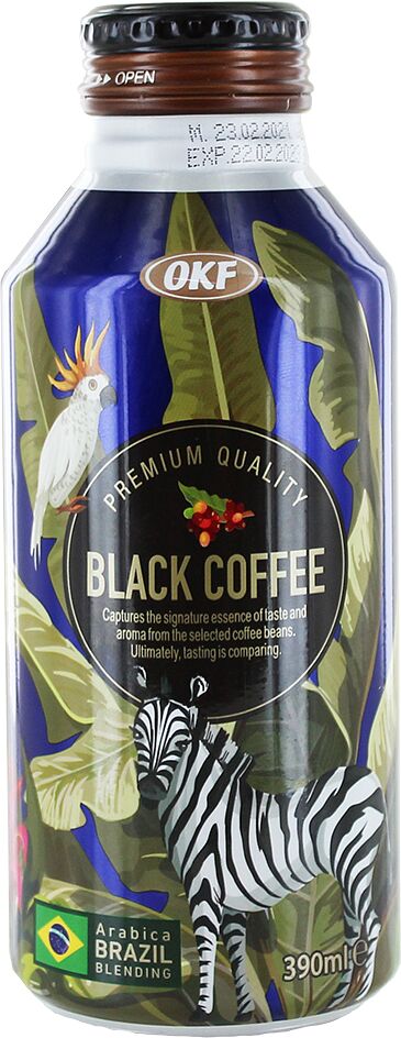 Սուրճ սառը «OKF Black Coffee» 390մլ