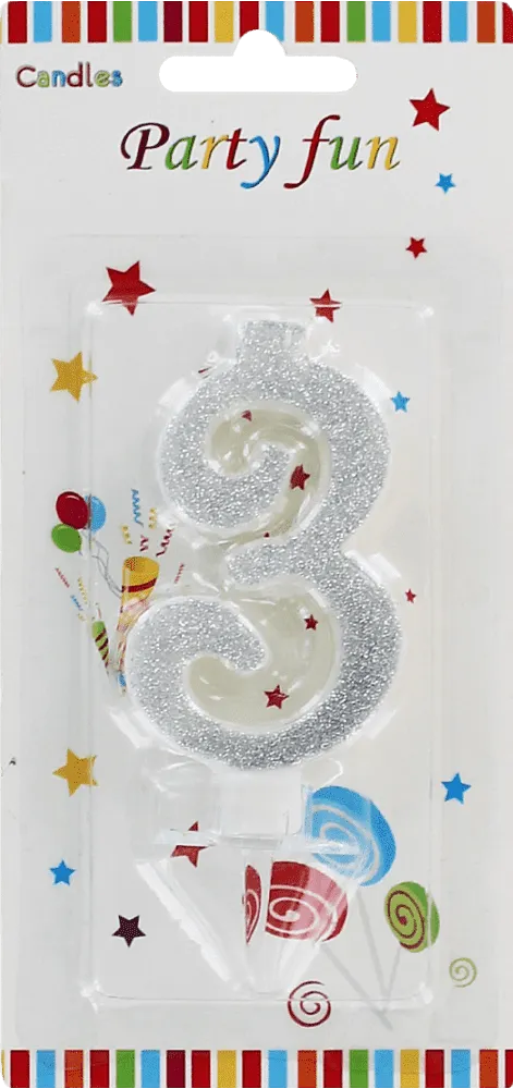 Birthday candle "Happy Birthday" N3