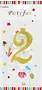 Birthday candle "Party Fun" N2