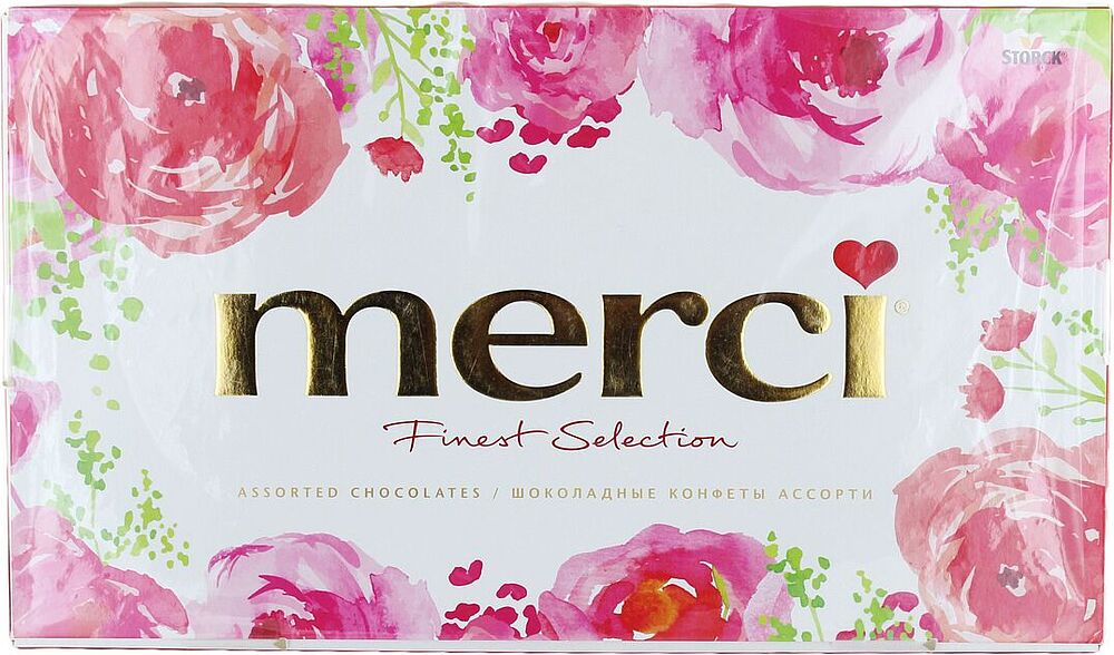 Chocolate candies collection "Merci Finest Selection" 400g