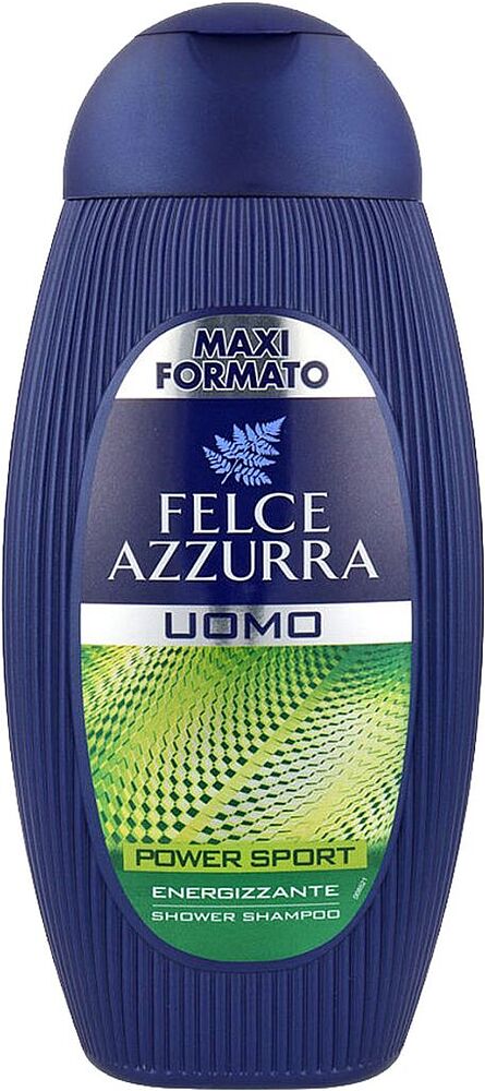 Shampoo-shower gel "Felce Azzurra Power Sport" 400ml
