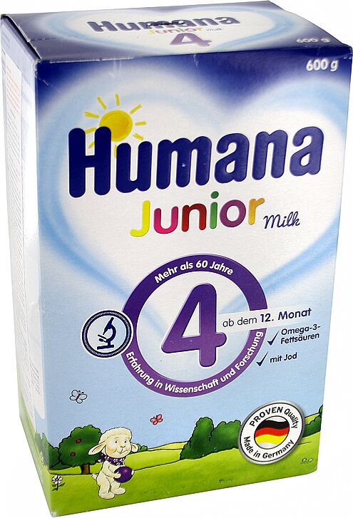 Infant milk "Humana Junior 4" 600g