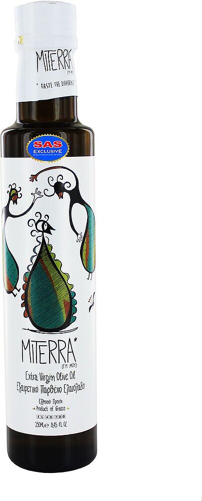 Olive oil "Miterra Extra Virgin" 250ml
