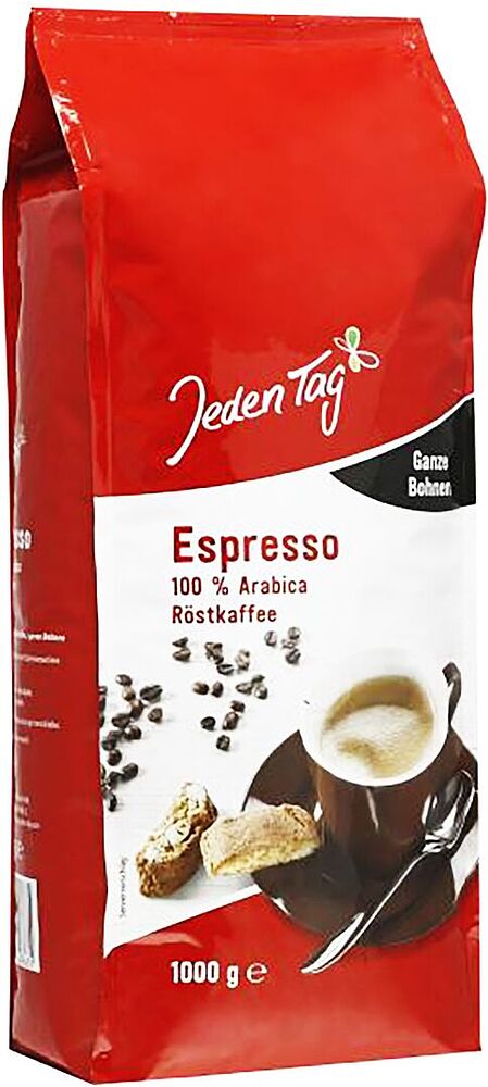 Espresso coffee "Jeden Tag" 1kg