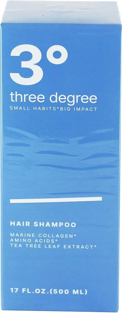 Shampoo "Three Degree" 500ml

 