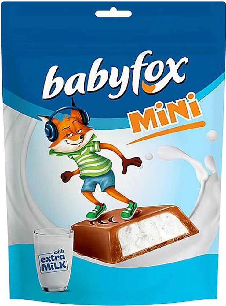 Շոկոլադե կոնֆետներ «Babyfox Mini» 120գ
