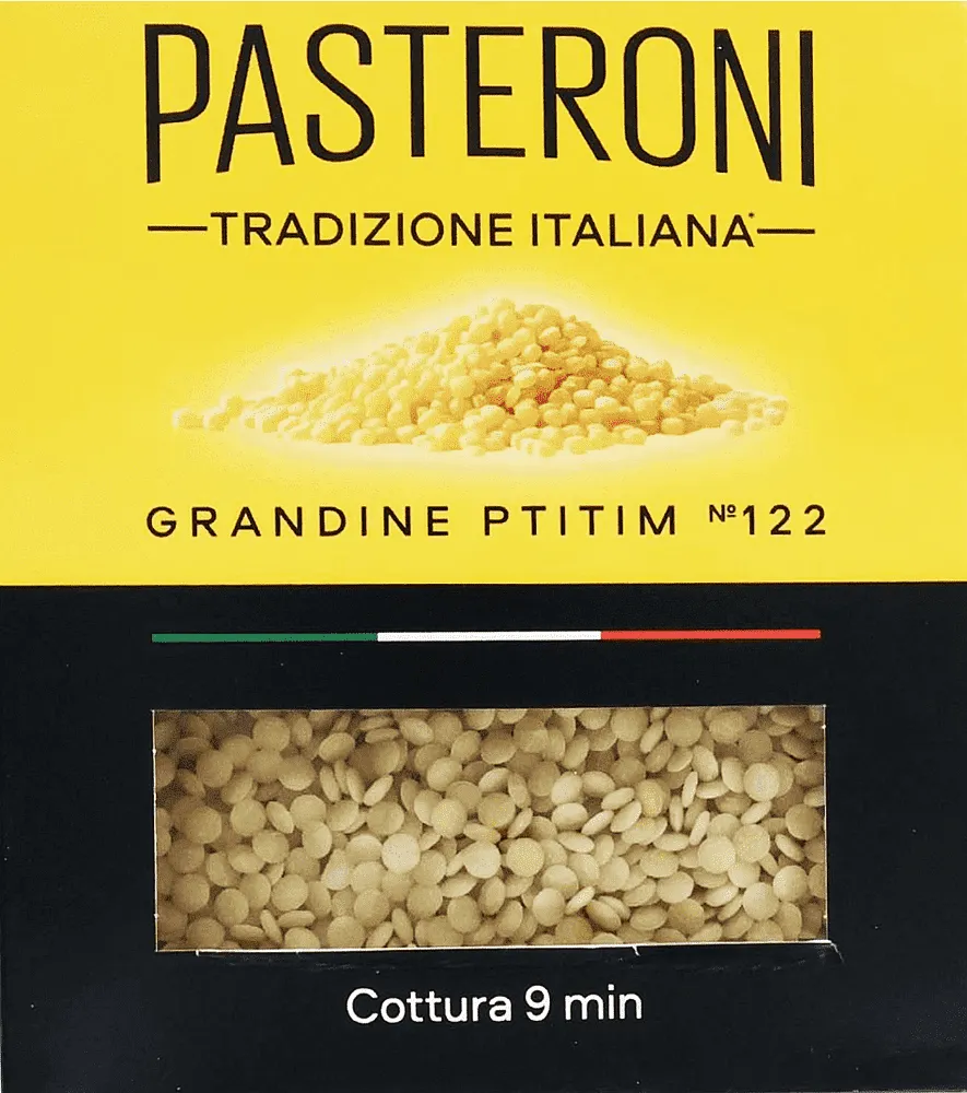Pasta "Pasteroni Grandine Ptitim №122" 400g
