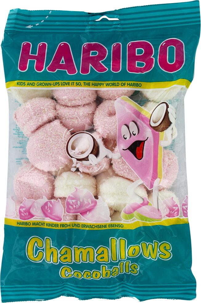 Պաստիլա «Haribo Chamallows Cocoballs» 175գ