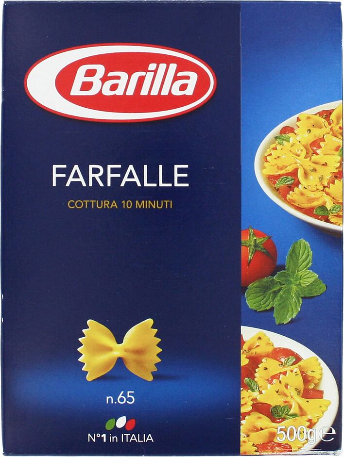 Pasta ''Barilla Farfalle № 65'' 500g 