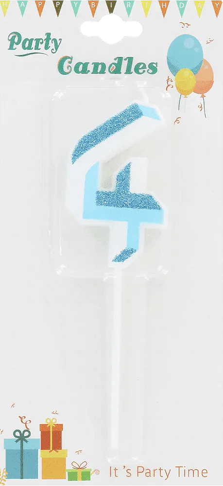 Մոմ ծննդյան «Party Candles» N4
