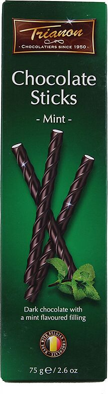 Шоколадные палочки "Trianon Mint" 75г